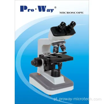 40x-1000x Microscópio biológico binocular deslizante